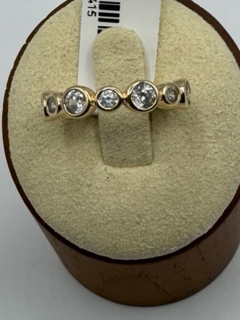 14k 1.12ct Bezel Set Band - Picture 12 of 12